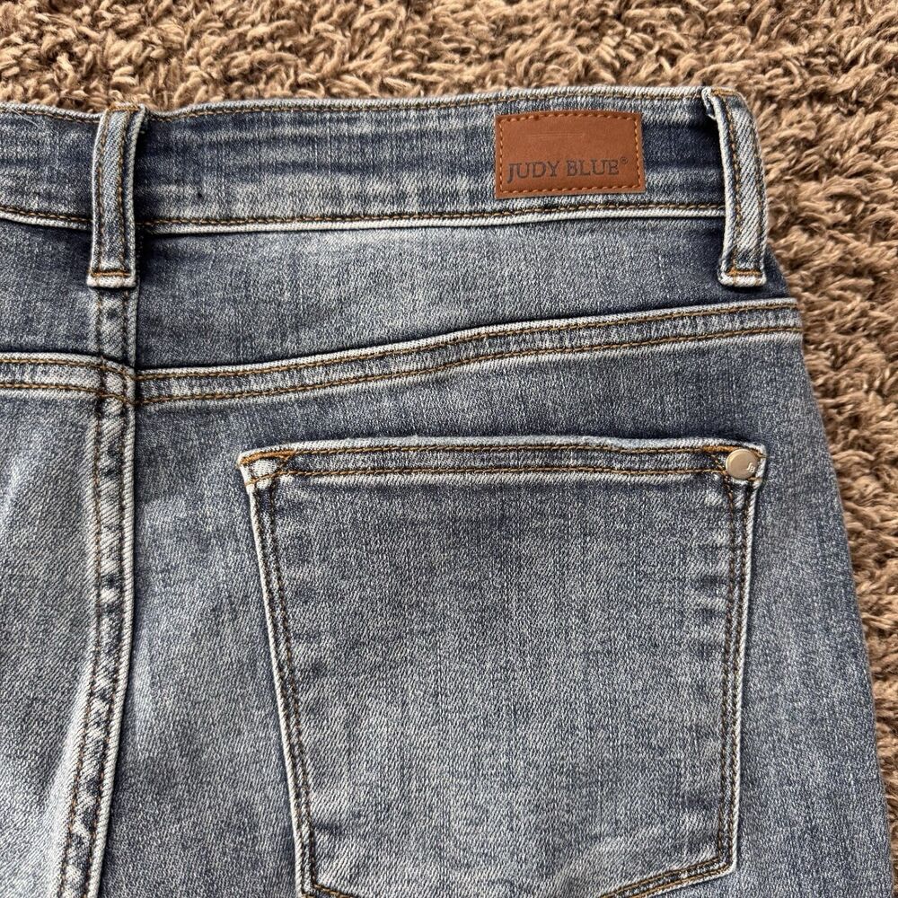 Judy Blue JB82180MD Slim Fit Medium Wash Stretch Denim Jeans Women's 11/30 - Picture 6 of 9